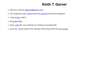 Tablet Screenshot of kgarner.com